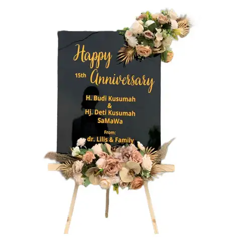 Papan Bunga Akrilik Cikancra
