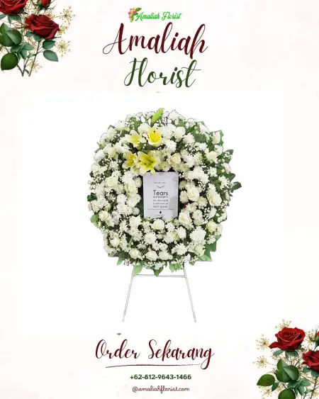 Krans Bunga Duka Cikancra